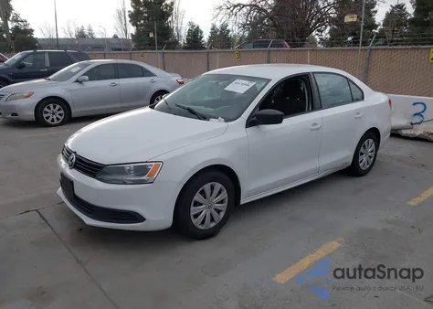 2014 Volkswagen Jetta 2.0L S z USA, uszkodzony, nr VIN 3VW2K7AJ4EM379881